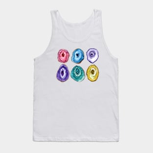 Agate slices Tank Top